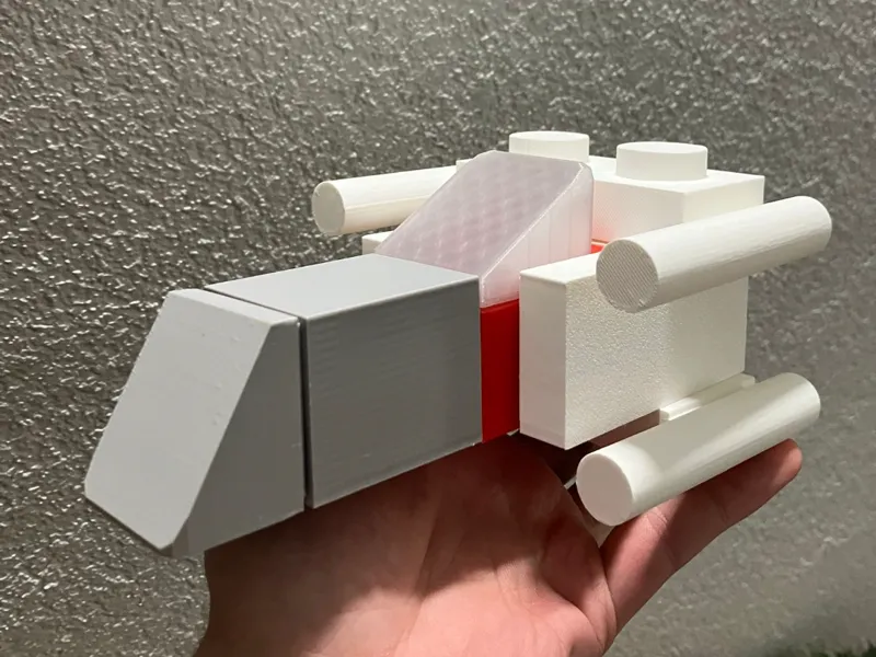 Brick X-wing micro scale
