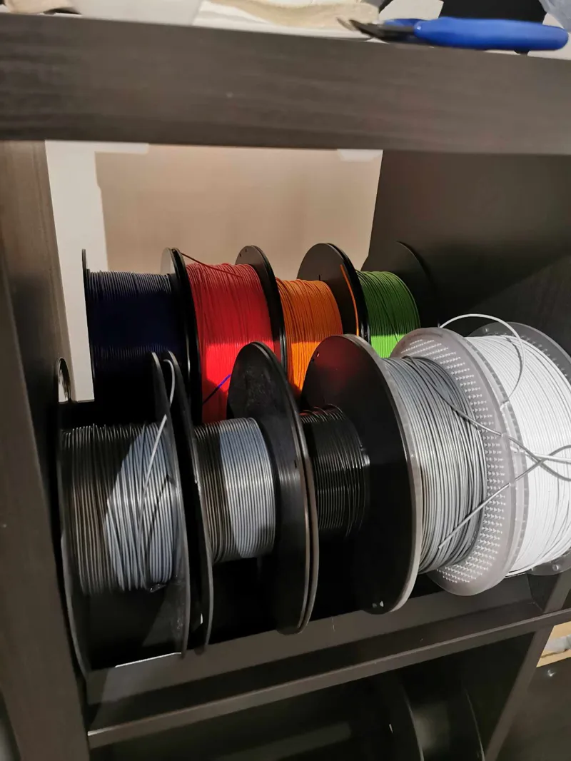 IKEA Kallax Spool holder