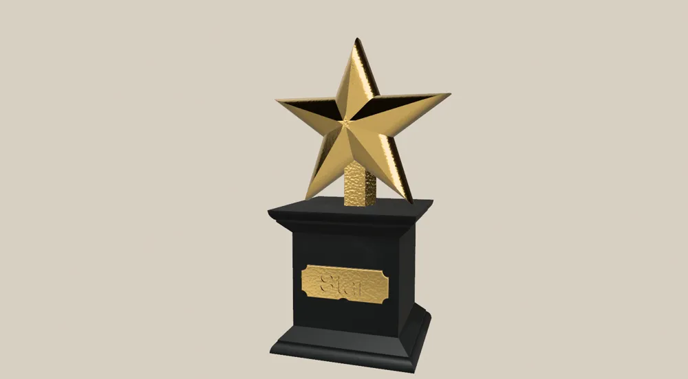 Modular Award (Trophy, Heart, Star) by JKSantos MakerWorld: Download ...