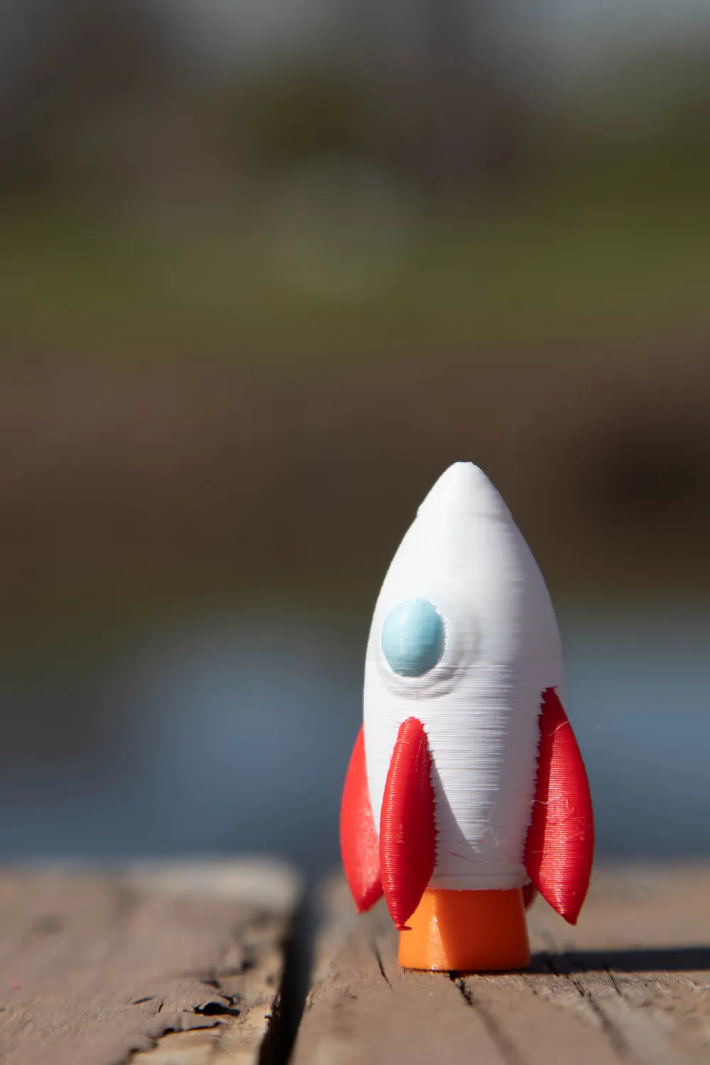 Mini Rockey Cute Mini Rocket - Free 3D Print Model - MakerWorld