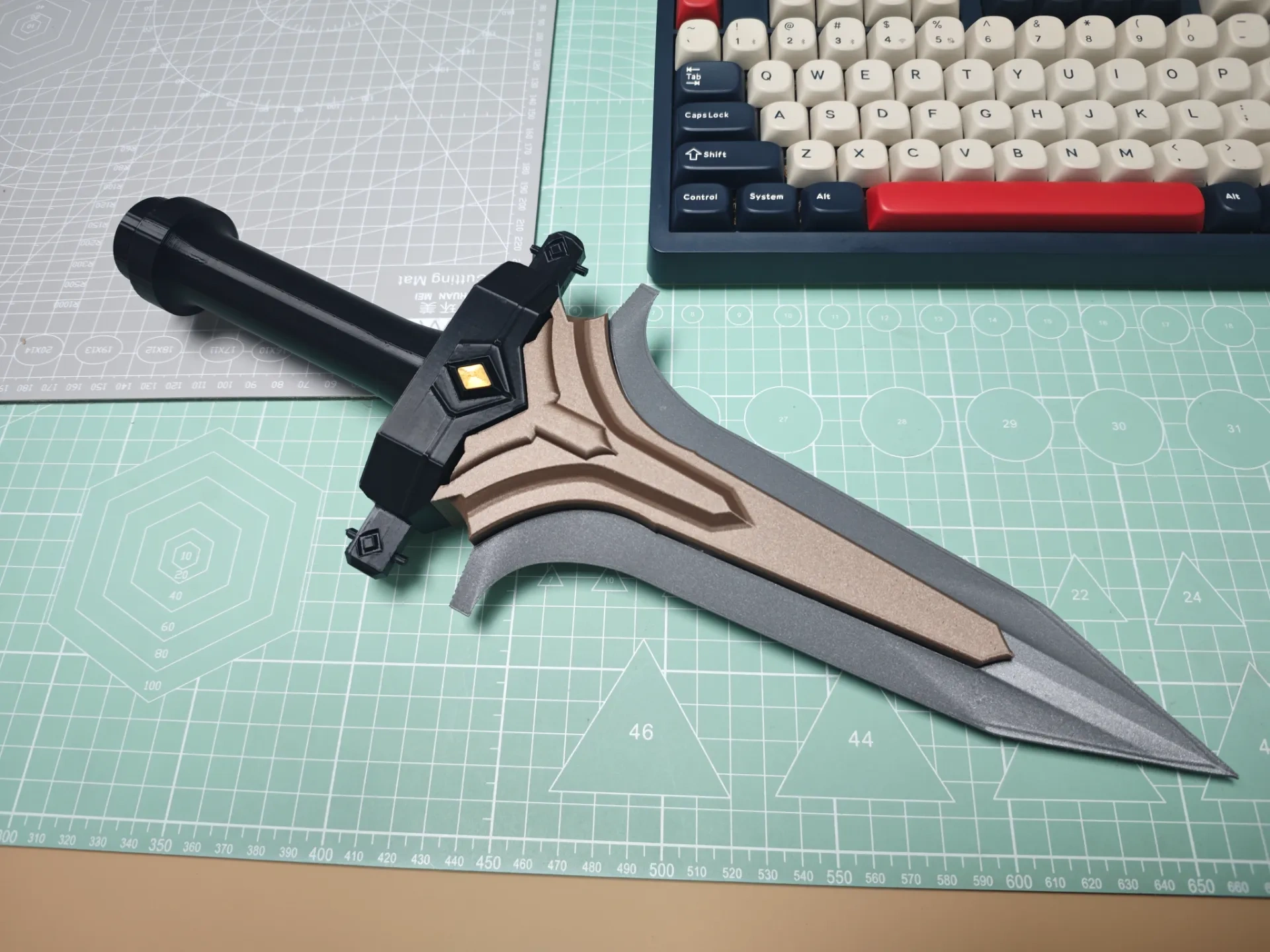 Miniatura 1 do modelo 3D 玲珑短剑匕首
