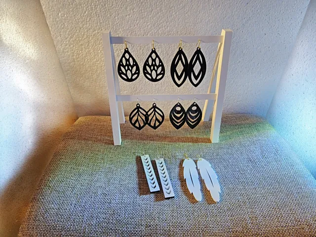 Boho Earring Set | 3D Print Jewelry Designs