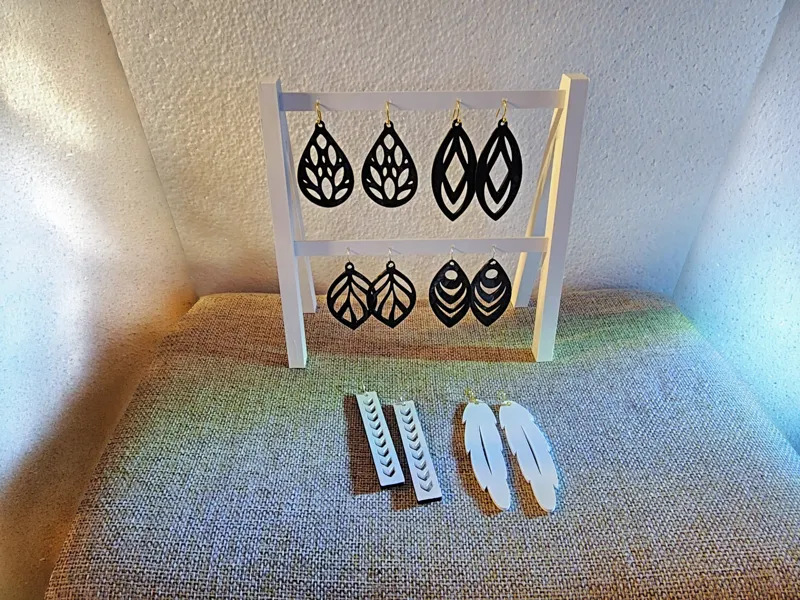 Boho Earring Set | 3D Print Jewelry Designs