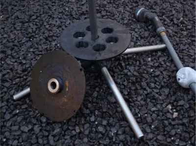 Pool Filter Washer Stand