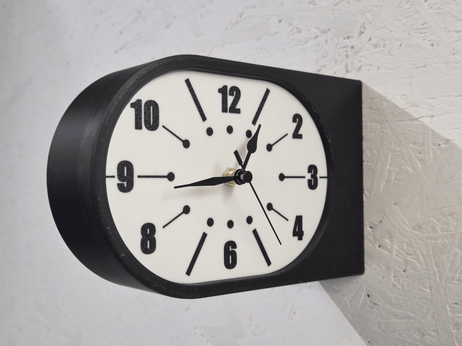 Double Face Clock