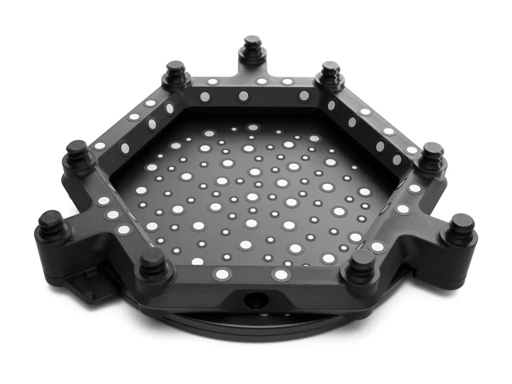 MMT - Hexagonal Frame - Turntable (Helping Hand) - Free 3D Print Model ...