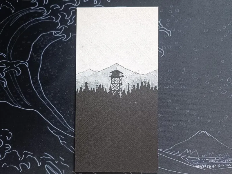 FIREWATCH landscape layered portrait