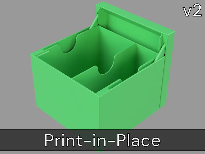 MTG Linkage Lid Deck Box - Single + Dice [PIP] v2