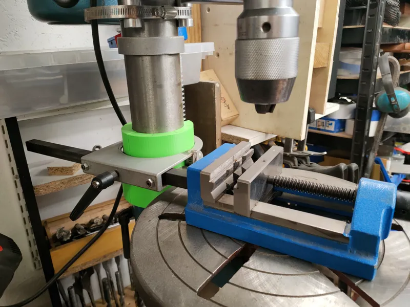 Spacer for Warco  DE Vice  80mm to fit 73mm column