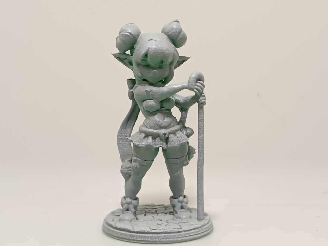 Miniatura 1 do modelo 3D supportless candy cane goblin