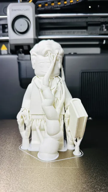 Figura decorativa: Elder Brick LDS Missionary Mini Figure — vista de referencia 4