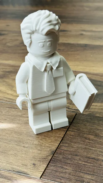 Figura decorativa: Elder Brick LDS Missionary Mini Figure — vista de referencia 3