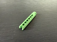Pin only 0.2mm layer, 3 walls, 15% infill