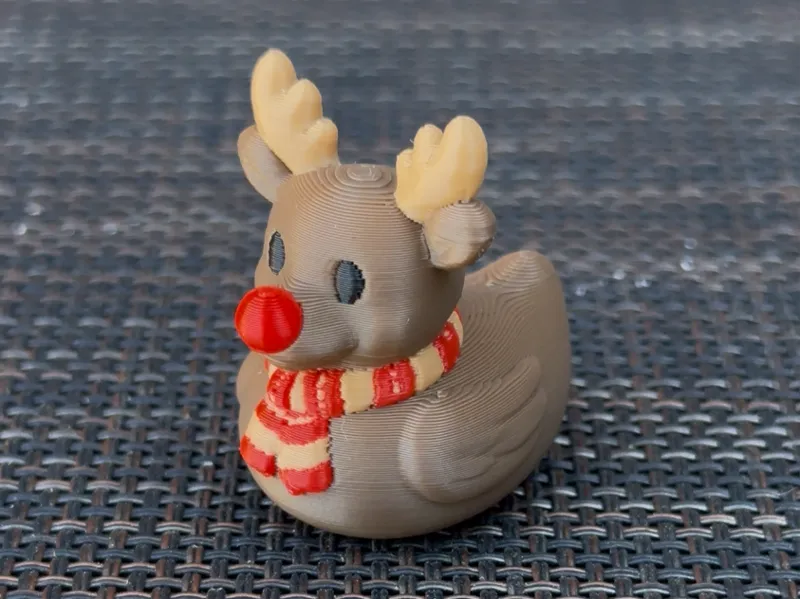 Cute Reindeer Duck
