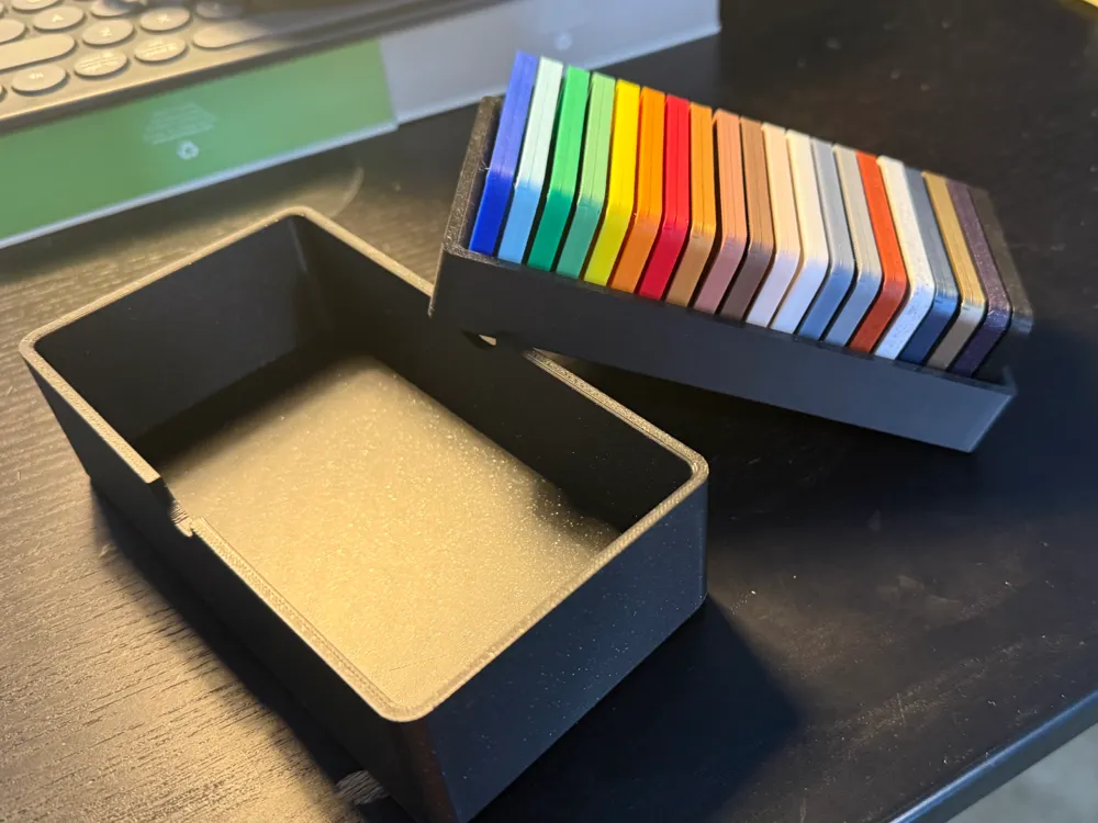 Color Sample With Holder - Free 3D Print Model - MakerWorld