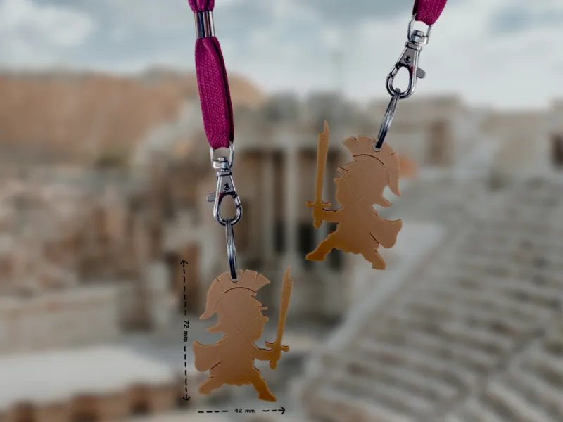 Roman soldier charm