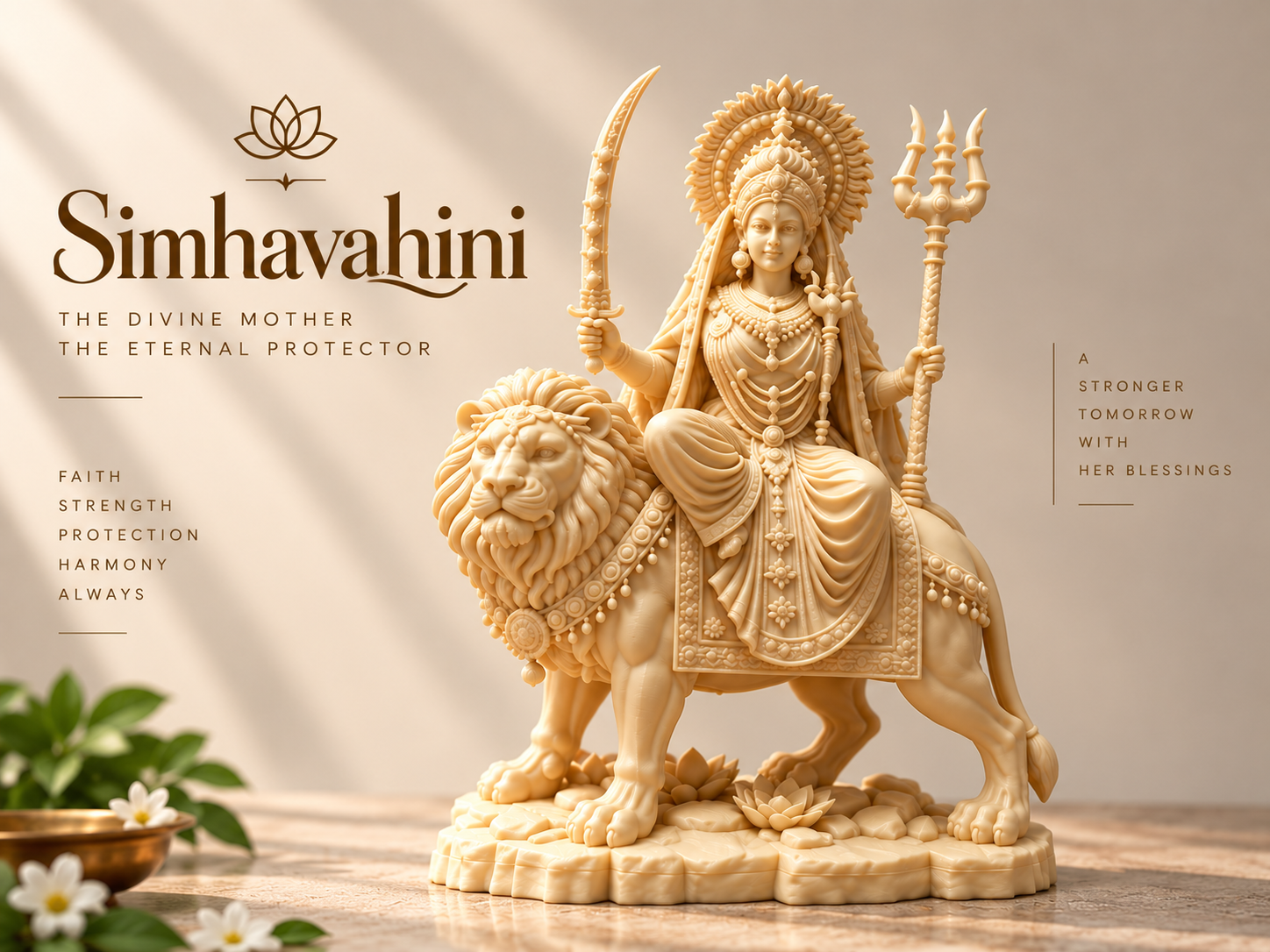 Simhavahini – The Divine Mother - 1