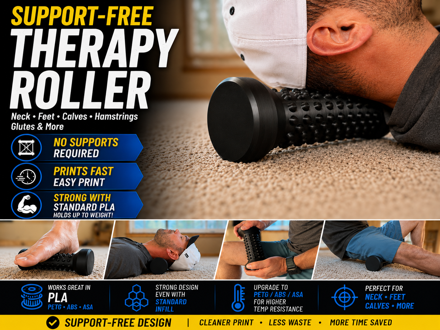 Support Free Therapy Roller
