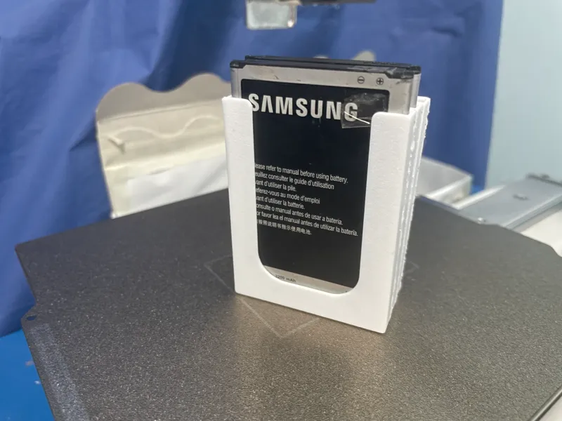Modular battery holder for galaxy note 3 battery