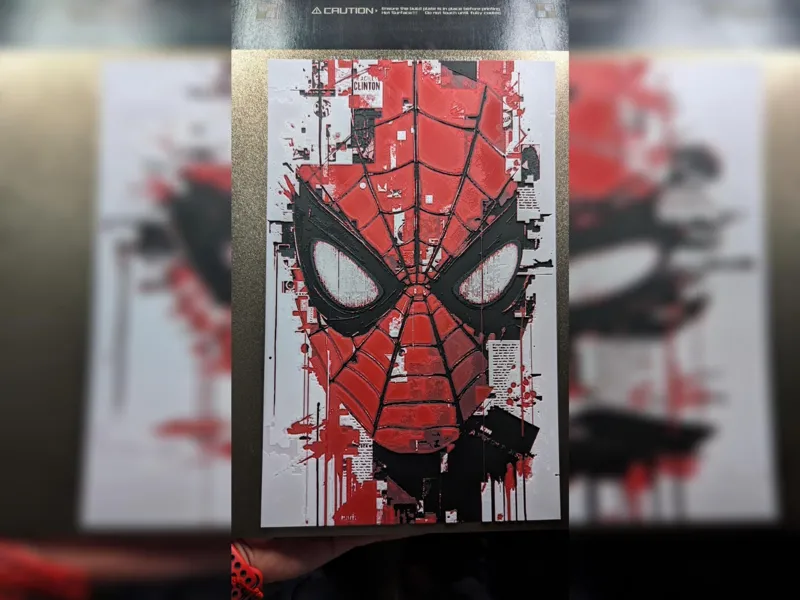 Spider Man Hueforge