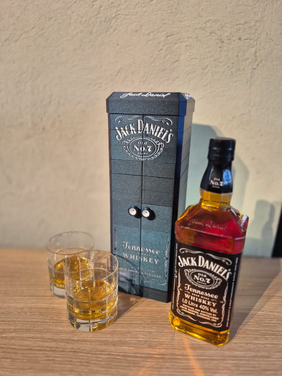 Jack Daniels Folding Door Box view 2