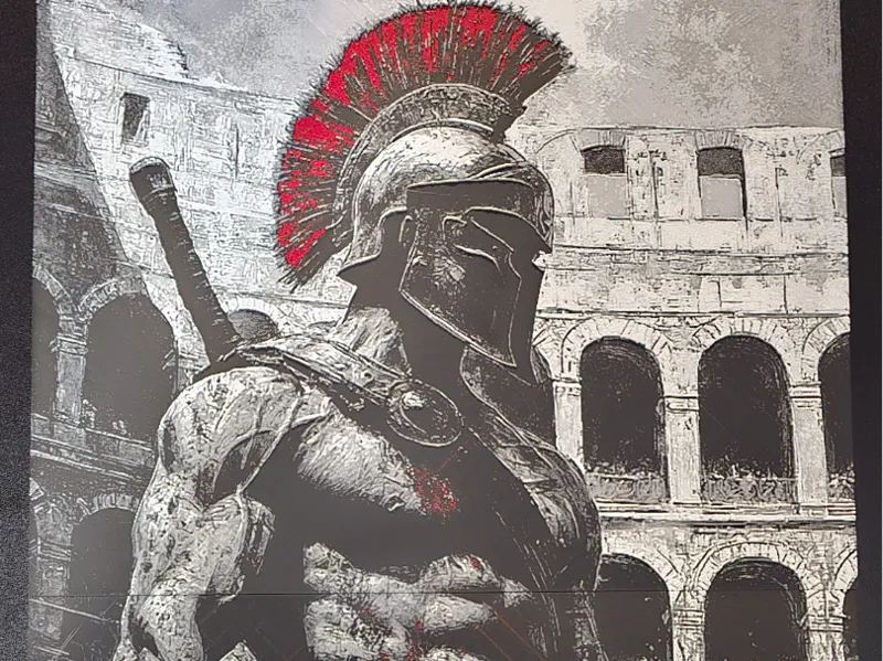 Spartan Gladiator 2 piece HueForge