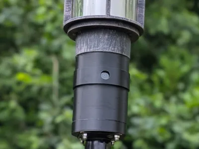 Lamp Camera with MOTION-EYE