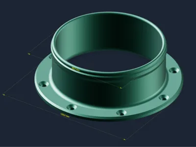 100mm Hose Adapter