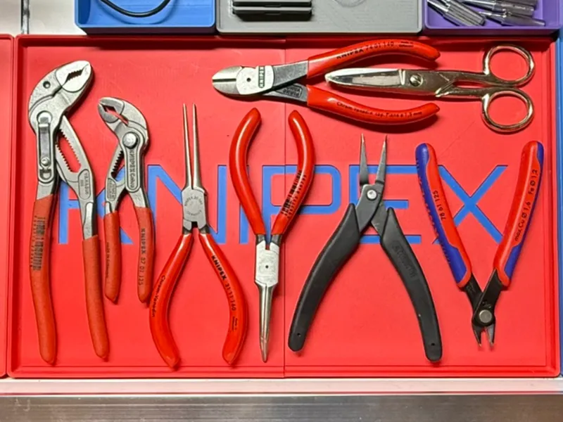 Gridfinity Knipex Magnetic Toolmat