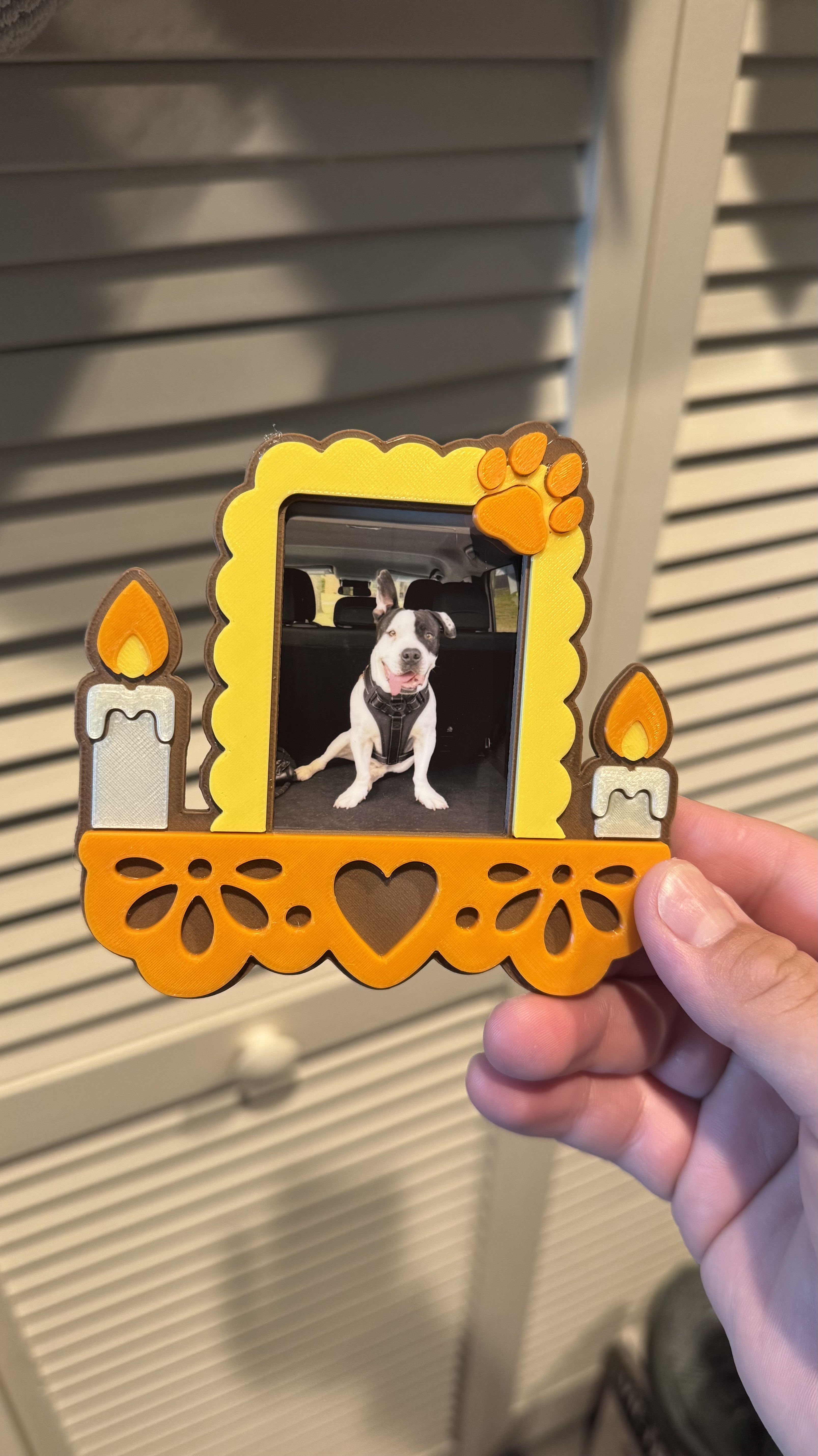 Marco de foto para altar de mascotas - 1