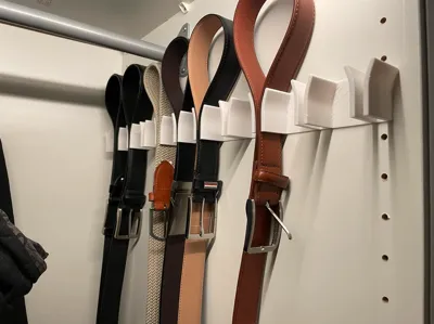 Belt hanger for IKEA Pax - up to 11 belts