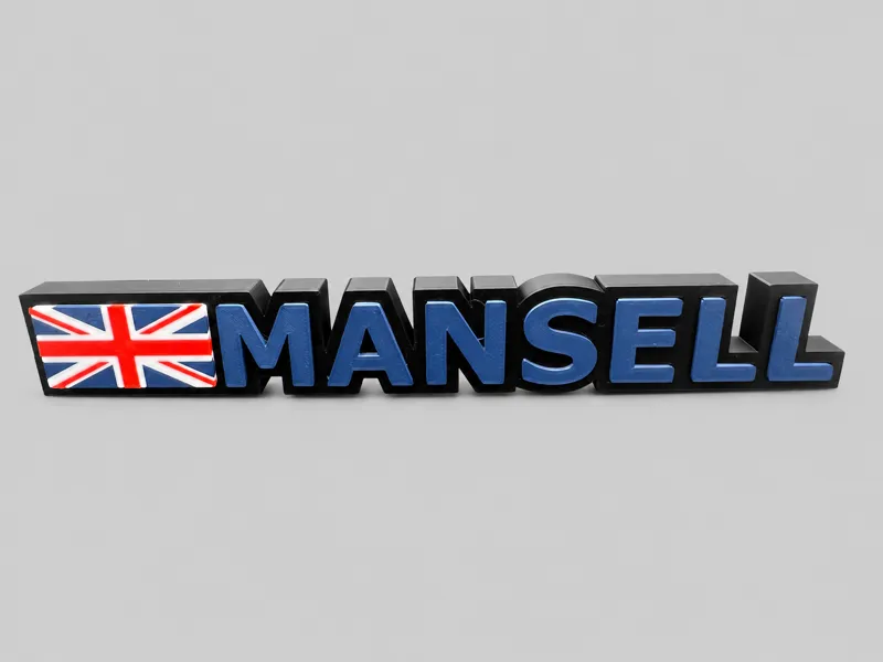 F1 Driver Nameplate - Mansell