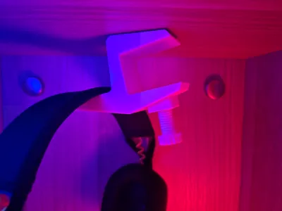 Space-Saving Headphone Hook