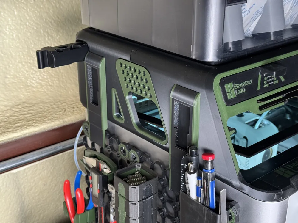 AMS Riser Side Mount for Multiboard Remixed by Tyler Made MakerWorld ...