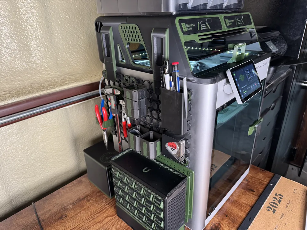 AMS Riser Side Mount for Multiboard Remixed by Tyler Made MakerWorld ...