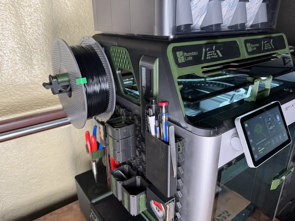 AMS Riser Side Mount for Multiboard Remixed by Tyler Made MakerWorld ...