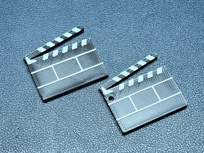 Tiny Clapperboard Charm/keychain