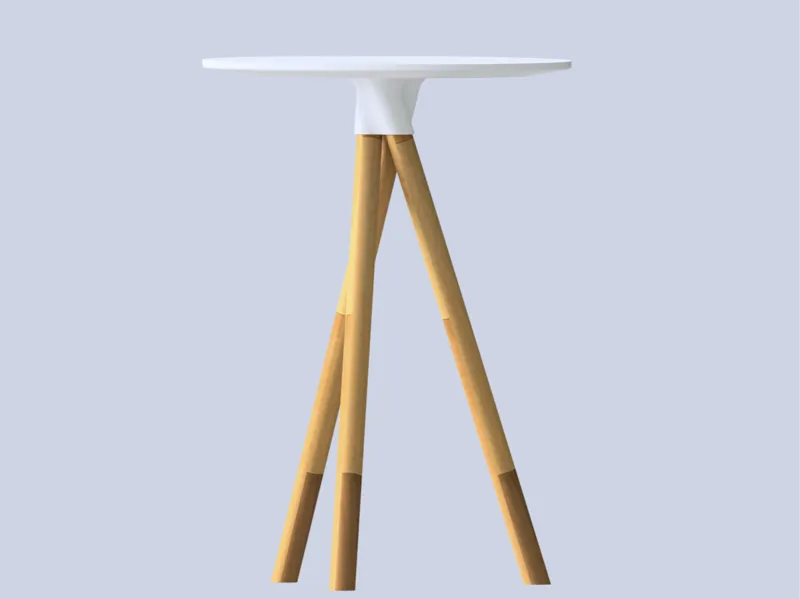 Minimalist Tripod Table