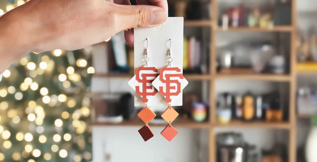 San Francisco Giants Earrings view 2