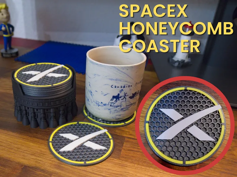 SpaceX Coaster Set