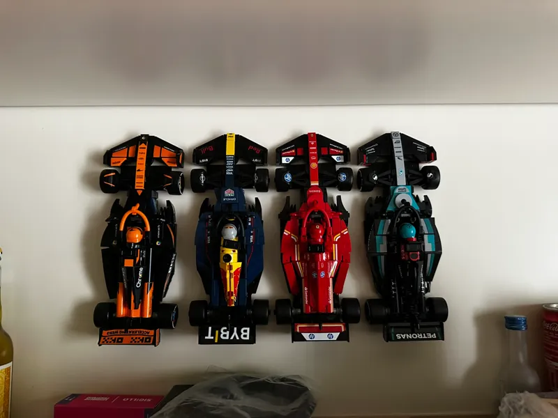 Wall stand LEG0 F1 Speed Champions