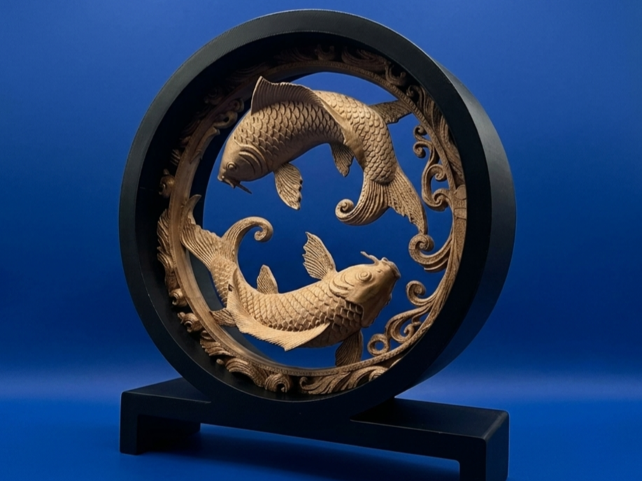 Koi Fish Decor 