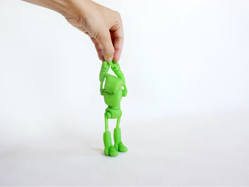 Ankly Robot - 3d Printed Assembled 