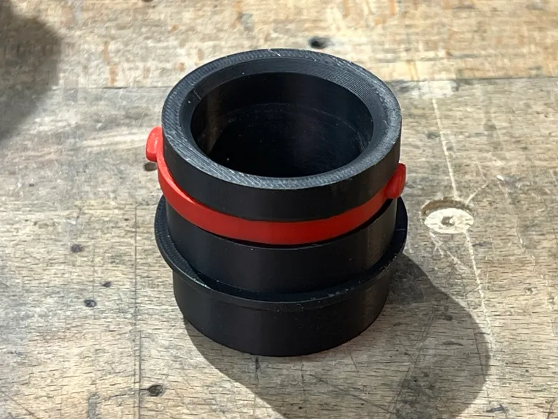 Bosch C35 male to conical 35mm hose adapter