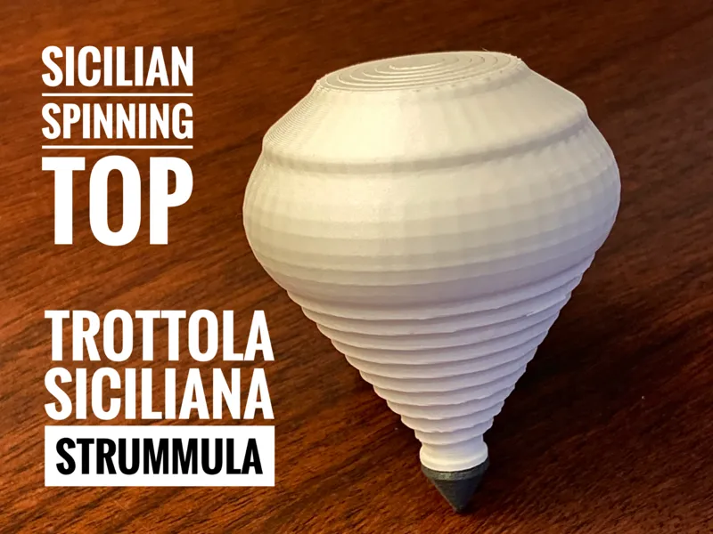 Sicilian Spinning Top - STRUMMULA Siciliana