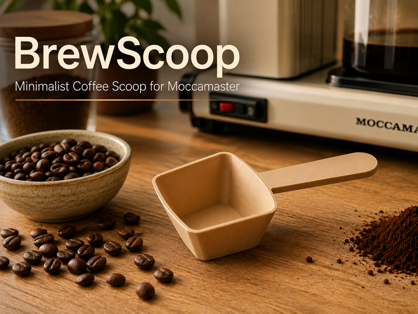 BrewScoop - Moccamaster measuring scoop