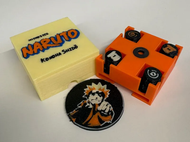 Naruto Mythos TCG Tokens Box