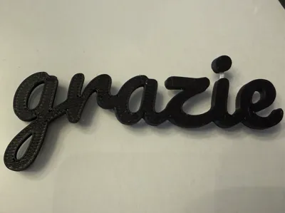 Thank you lettering