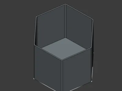 Hexagon Vase