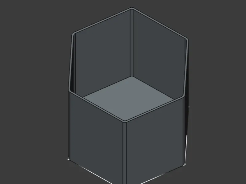 Hexagon Vase